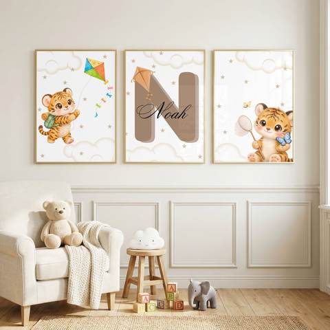 Tiger Cub Name Set