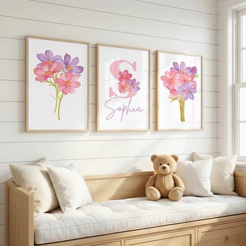 Cosmos Floral Name Set