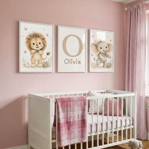 Safari Cub Name Set