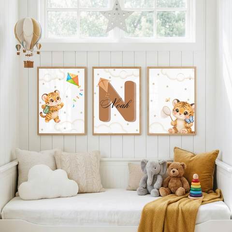 Tiger Cub Name Set