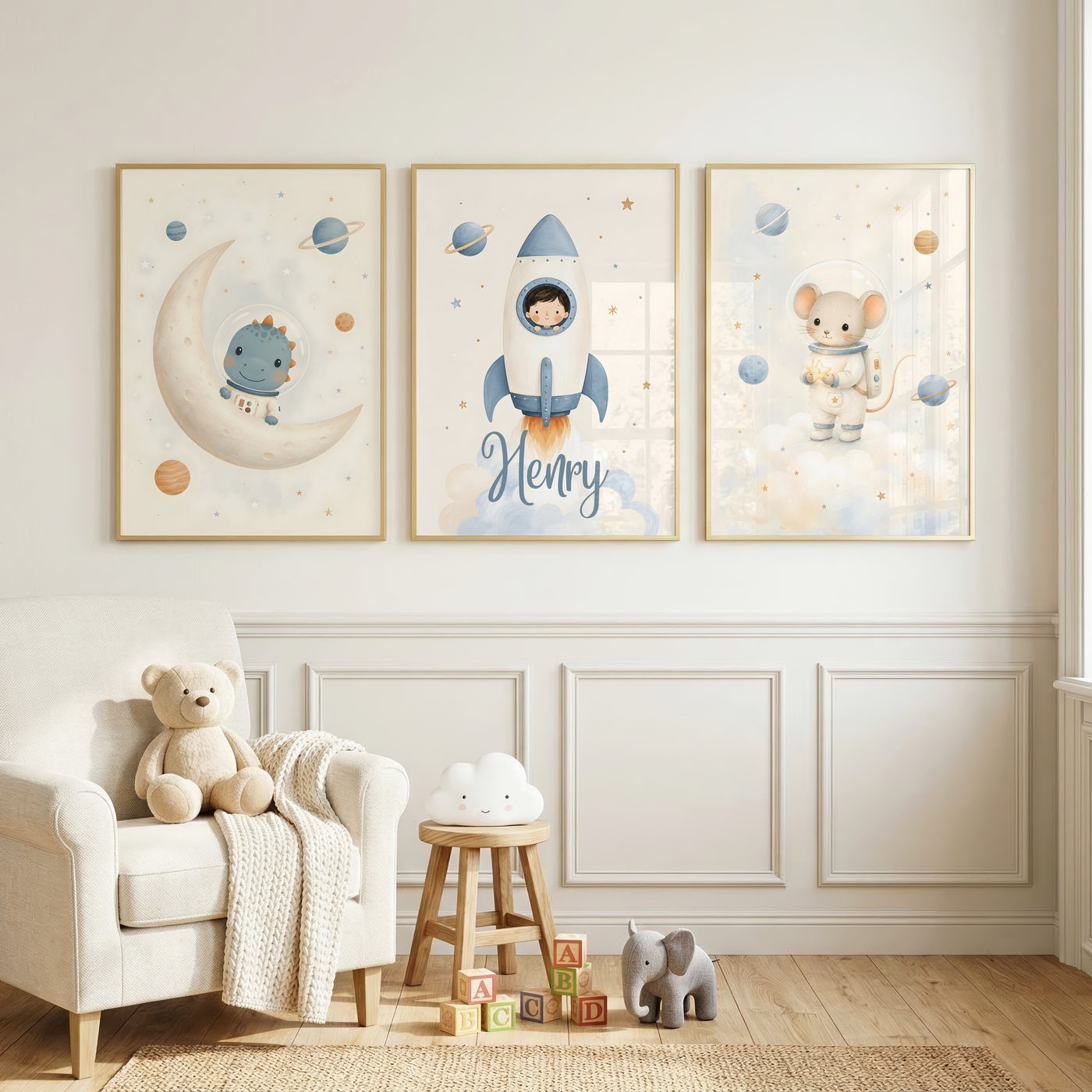 Little Astronauts Name Set bundle