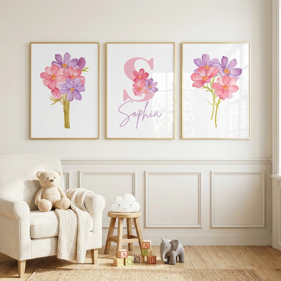 Cosmos Floral Name Set